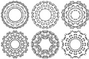 Set of vector round frames., a Shape Add-On by Della_Liner (Thumbnail 2 of 2)