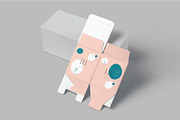 Unfolded Square Box Mockups, a Packaging Mockup by megostudi0 (Thumbnail 3 of 6)