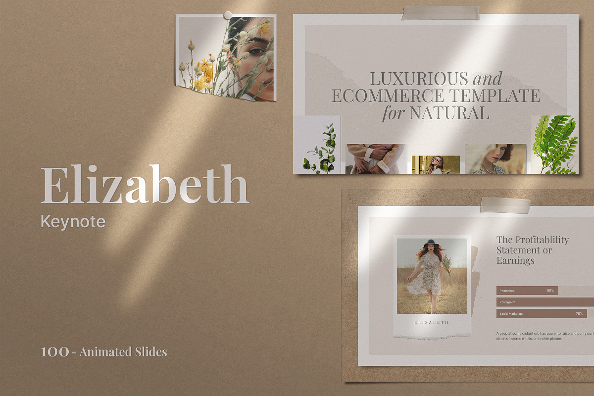 Elizabeth Keynote Template, a Presentation Template by TemplateZuu (Photo 16 of 16)