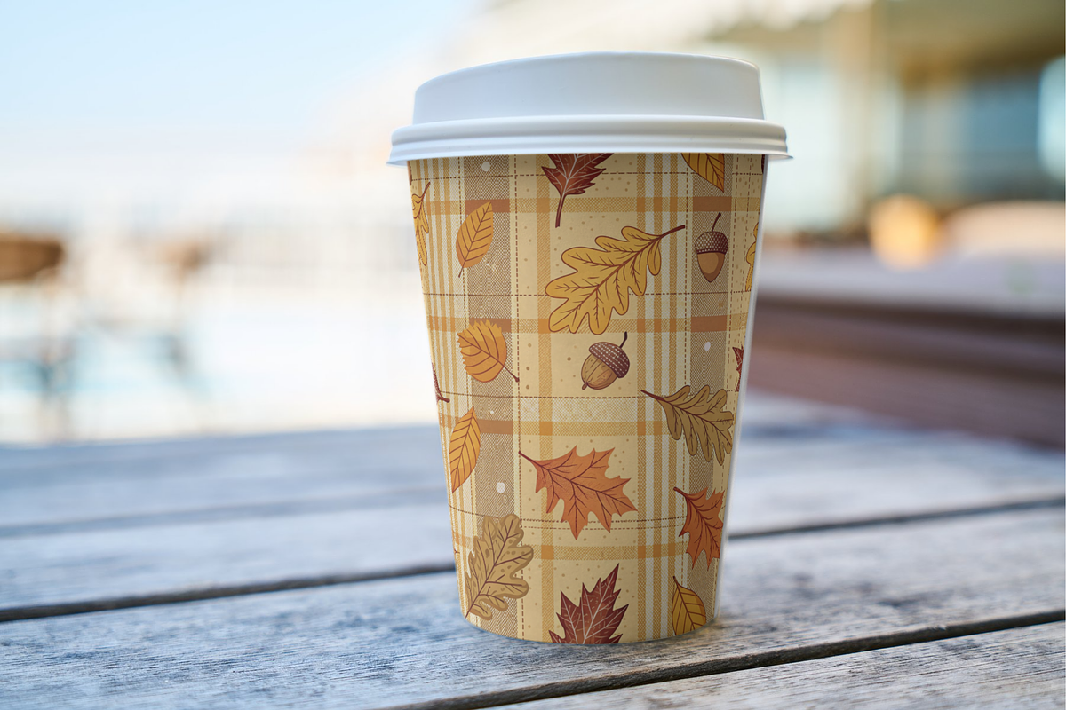 Autumn Fall Plaid Seamless Pattern, a Pattern Graphic by FloridPrintables (Photo 8 of 11)