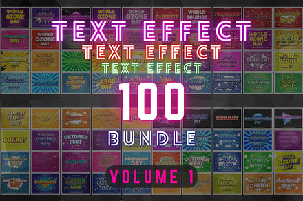 Text Effect Bundle Volume 1