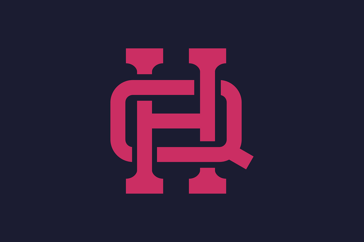 HQ Monogram Logo Templates, a Branding & Logo Template by kidzdsgn (Photo 2 of 5)