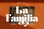 Alinta - Neo Retro Display Typeface, a Serif Font by Surplus Type Co (Thumbnail 6 of 9)