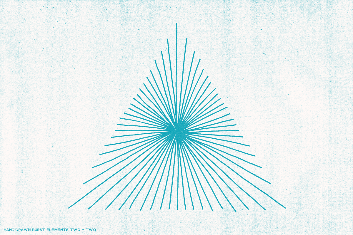 36 hand-drawn burst elements, an Object Graphic by The Shop (Photo 3 of 25)