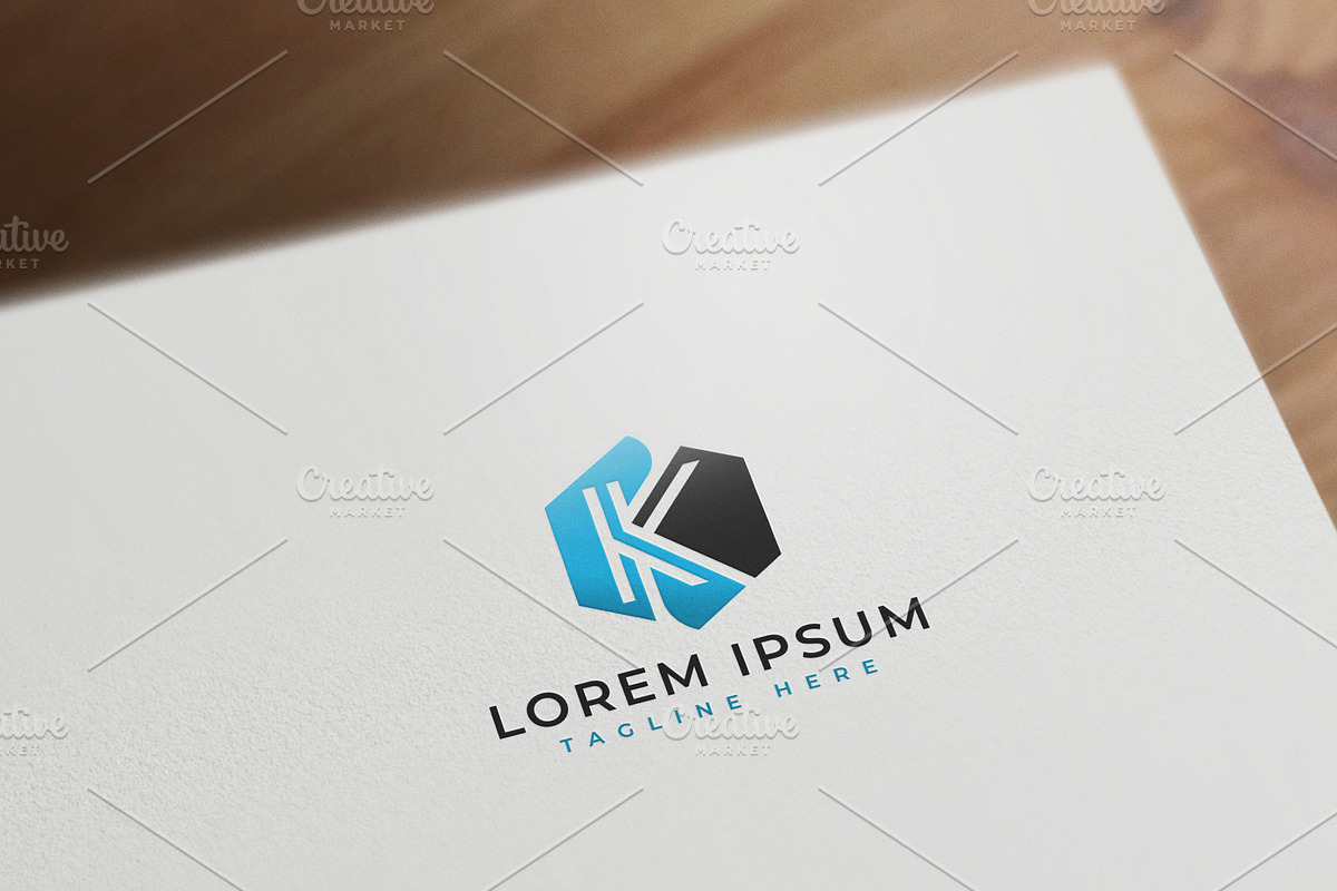 K letter logo, a Branding & Logo Template by vectplus (Photo 2 of 2)