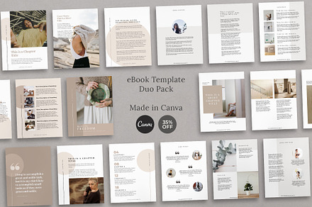 eBook Duo Pack in Canva