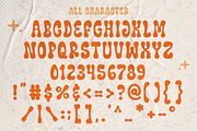 Chunky Groovy Font, a Script Font by Milladale (Thumbnail 6 of 6)