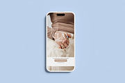 iPhone 14 Pro Clay Mockup, an iPhone Mockup by Indah (Thumbnail 7 of 7)