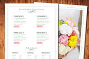 photography pricing template, a Brochure Template by DonyDesigns (Thumbnail 2 of 2)