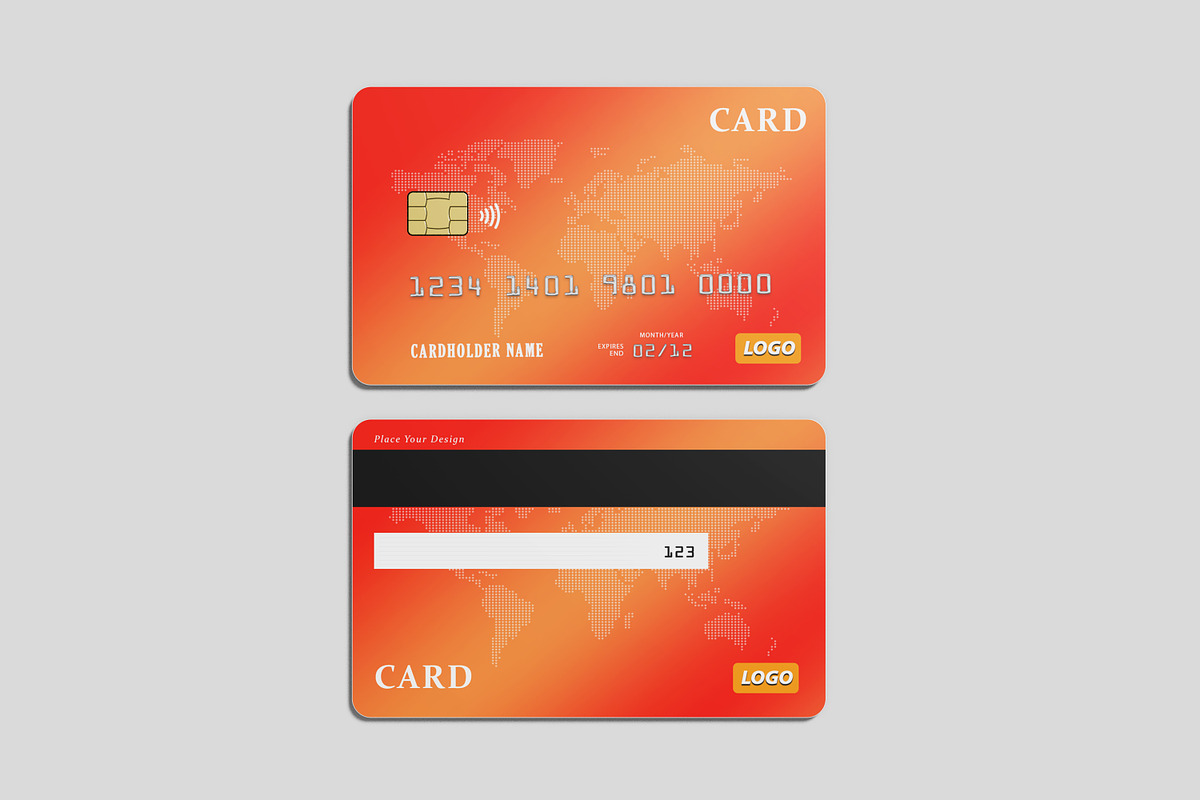 Credit Card Mockup, a Card Template by Amigos__46 (Photo 4 of 12)