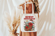 Howdy Christmas Cowboy Santa PNG, an Illustration by Craft Nest (Thumbnail 5 of 6)