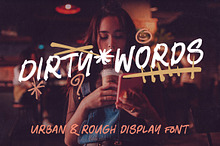 Dirty Words Brush Font