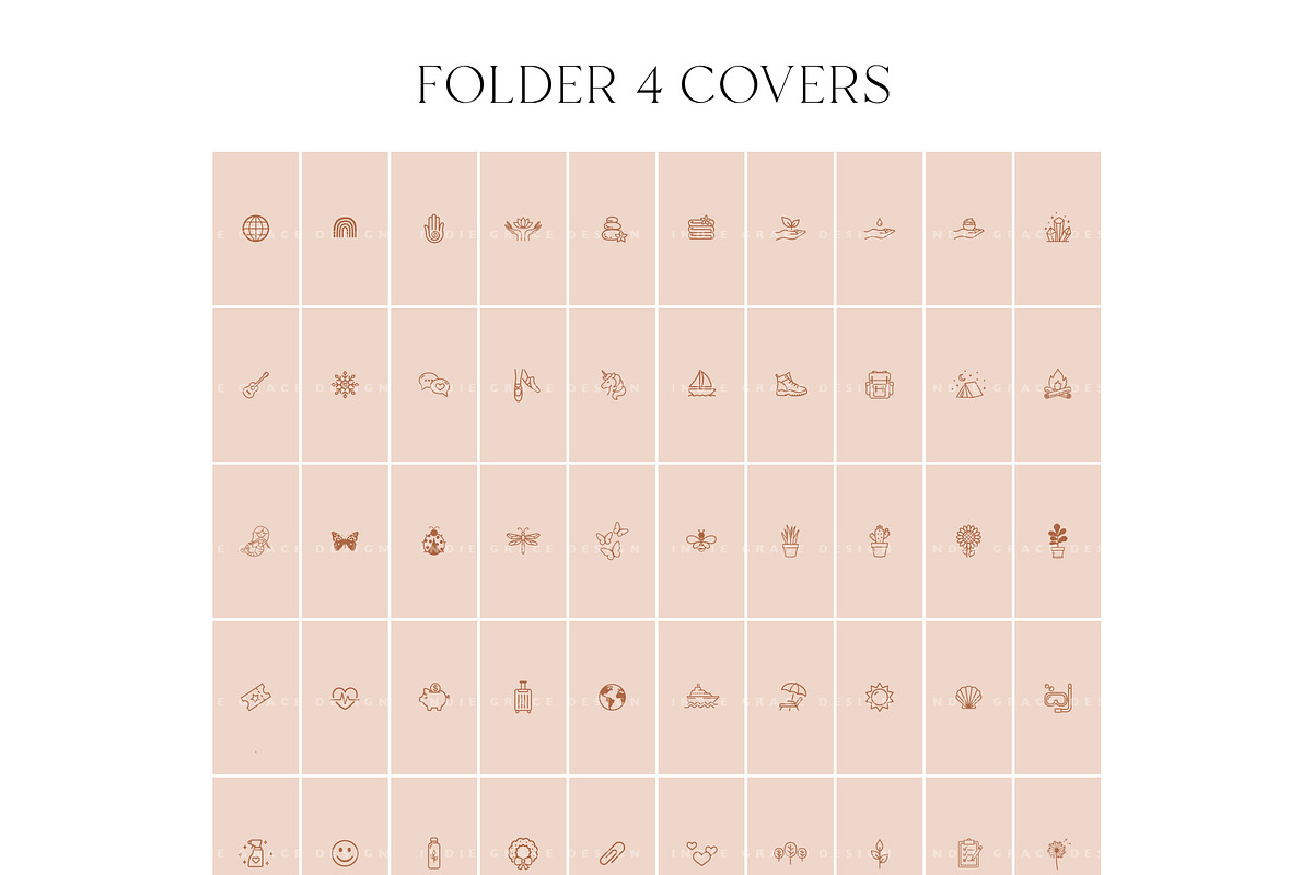 Terra Cotta Instagram Story Covers, a Social Media Template by Indie Grace Design (Photo 6 of 8)