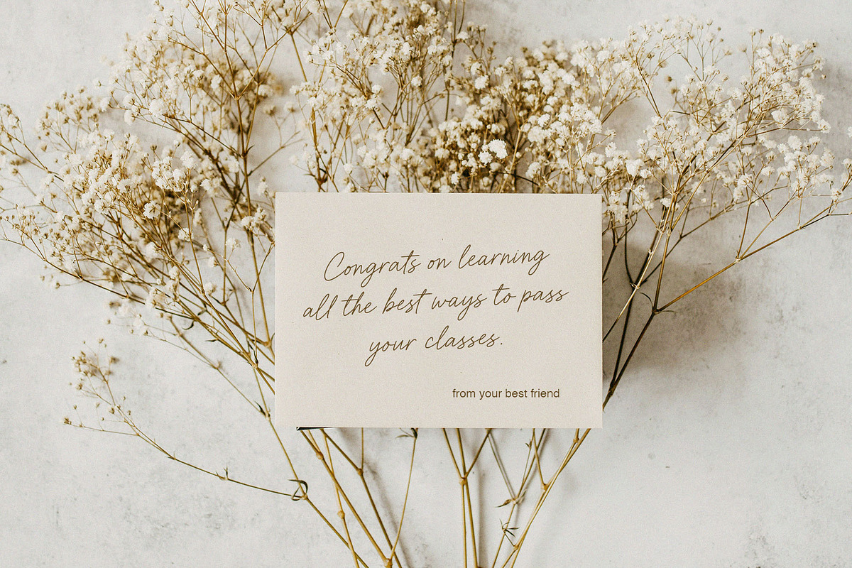 Rickmond Handwritten Font, a Script Font by Seagulls Creative (Photo 9 of 12)