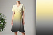 Gradient Yellow and Grey, a Background Graphic by Sharon Schwalbe (Thumbnail 1 of 6)