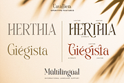 Cavalliera - Graceful Serif Typeface, a Serif Font by Dikas Studio (Thumbnail 10 of 10)