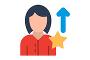 Promotion Flat Icon, a Duotone Icon by Pexelpy (Thumbnail 1 of 2)