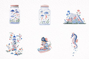 Whimsical Summer Clipart PNG, an Illustration by DreamArtGraphic (Thumbnail 7 of 8)