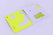 3d Credit Card in Folder Mockup, a Merchandise Mockup by The Rose Project (Thumbnail 2 of 4)