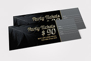 Concert Pass / Party Ticket, a Card Template by Business Flyers (Thumbnail 2 of 2)