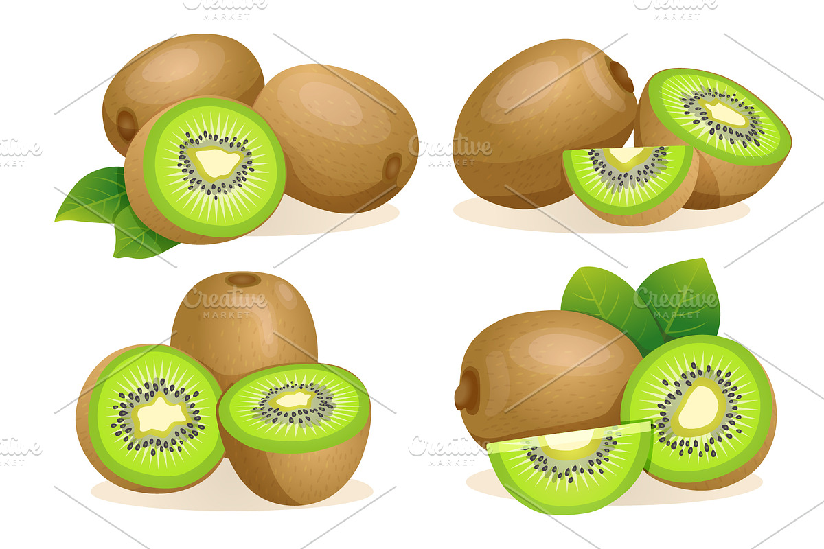 Fruit Cartoon Collection, a Decorative Illustration by YG Studio (Photo 4 of 22)