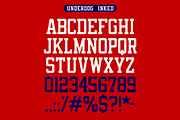 Underdog Typeface, a Font by MightySHORT (Thumbnail 5 of 9)
