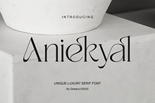 Aniekyal - Luxury Serif Font