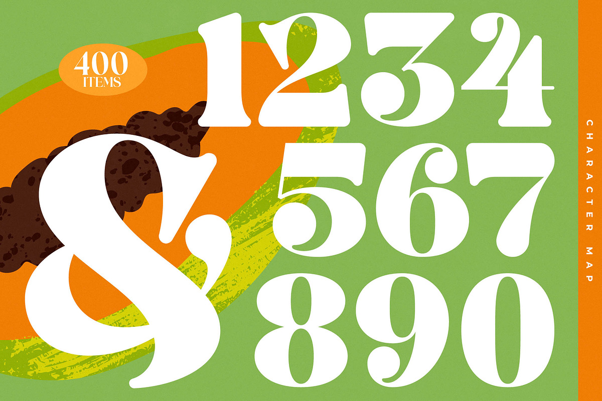 Bright Fresh Bold Retro Serif, a Serif Font by timelesstype.co (Photo 13 of 20)