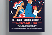 Independence Day Flyer Design, a Flyer Template by MightyDesign (Thumbnail 3 of 8)