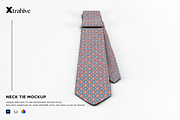 Necktie Mockup, an Advertising Mockup by Xtrahive (Thumbnail 1 of 2)