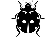 Ladybug Silhouette, an Object Graphic by Designer_Momina (Thumbnail 9 of 20)