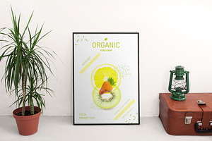 Posters Organic Food