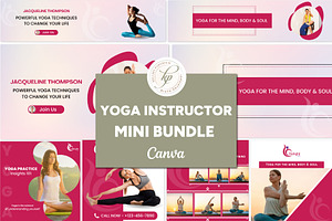 Yoga Instructor Branding Mini Bundle