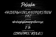 Poleska – Brush Script Font, a Script Font by Fikryal Studio (Thumbnail 15 of 15)