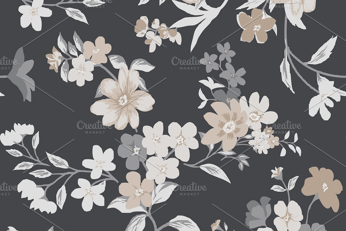 set of 6 floral patterns, a Pattern Graphic by Aban's World (Photo 8 of 9)