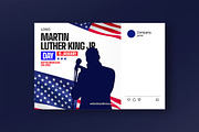 MLK Day Celebration Instagram Post, a Social Media Template by RamStudio2 (Thumbnail 3 of 4)