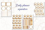 Pages for your daily planner, a Magazine Template by BEZIL-ART (Thumbnail 4 of 4)