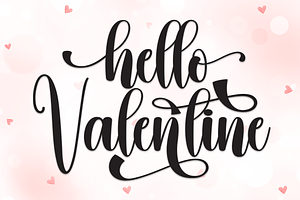 Hello Valentine Script Font