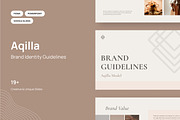 Aqilla – Fashion Brand Guidelines, a Presentation Template by Rukuru Studio (Thumbnail 1 of 7)