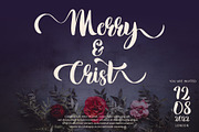 Rustic Wedding font, a Script Font by WAP (Thumbnail 2 of 9)