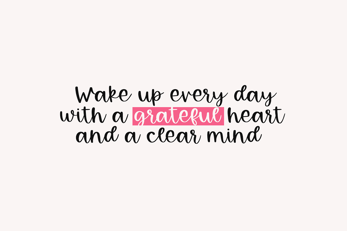 Girl Talk | Handwritten Script Font, a Script Font by KA Designs (Photo 2 of 11)
