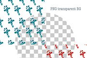 Christmas Seamless Pattern Set, an Illustration by Oleksandra Illustrates (Thumbnail 8 of 20)