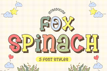Fox Spinach 5 Font Styles