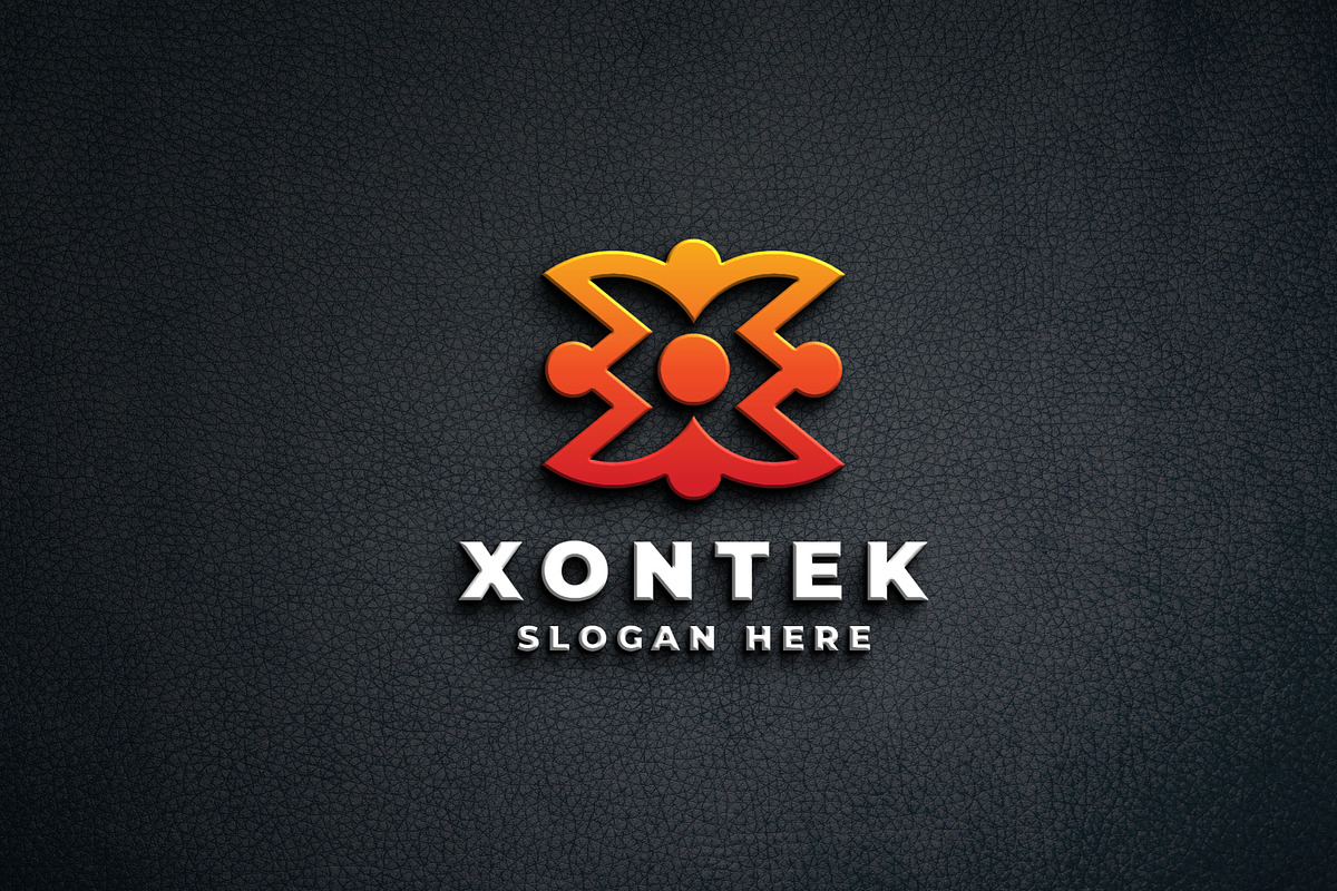 Network & Connection X Letter Logo, a Branding & Logo Template by Design_Planet (Photo 2 of 2)