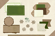 Graphics Bundle: Woodland Winter, a Templates & Theme by Jenny Hansen Suites (Thumbnail 3 of 5)