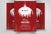 Merry Christmas Party Invitation, a Flyer Template by Madhabi Studio (Thumbnail 1 of 5)