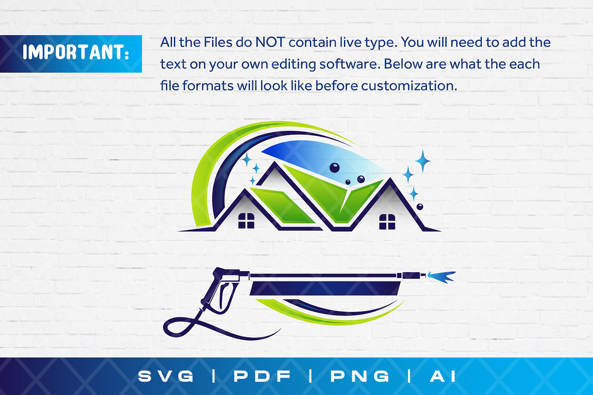 Professional Pressure Washing Logo, a Branding & Logo Template by Guavanaboy (Photo 2 of 4)