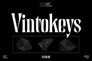 Vintokeys - Display Serif Typeface