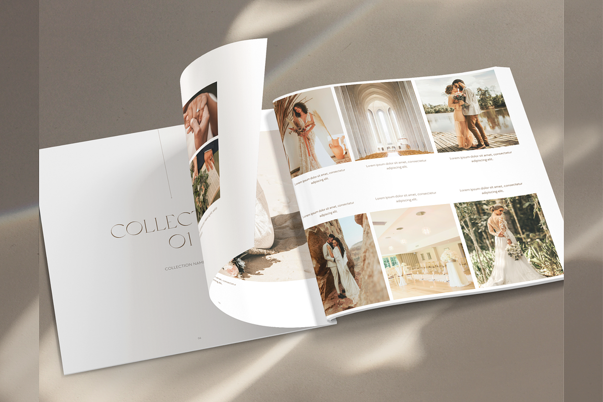 Wedding Portfolio Lookbook, a Magazine Template by Creatif Foundry (Photo 5 of 8)