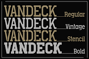 Vandeck - Display Serif Family Font, a Serif Font by MaikoHatta (Thumbnail 6 of 8)